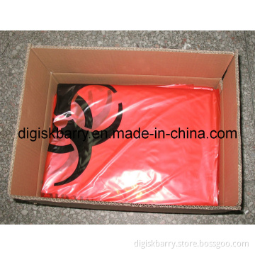 Biohazardous Waste Bag (Red/Yellow)
